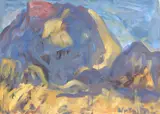 Toss Woollaston, Brownacre, oil on canvas