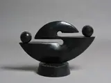 Paul Dibble, Soft Geometric Series 2, Model No. 7, cast bronze: unique edition