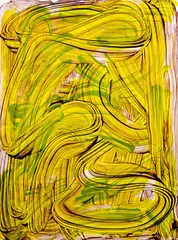 Untitled by Judy Millar, oil and acrylic on canvas, sold Aug 2025