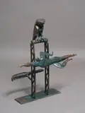 Paul Dibble, Just Above Sea Level, cast bronze (2002)