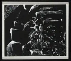 Bill Hammond, Singer Songwriter II, lithograph, edition of 100