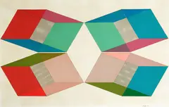 Carl Sydow, Untitled, letrafilm on paper