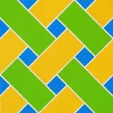 Ian Scott, Small Lattice No. 173, acrylic on canvas