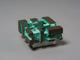 Guy Ngan, Bronze Habitation No. 105, cast bronze on original stone base