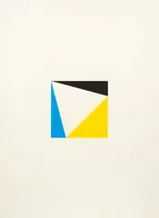 Untitled by Ian Scott, acrylic on paper, sold Jun 2025
