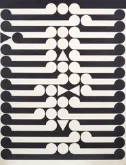Gordon Walters, Painting No. 9, polyvinyl acetate and acrylic on canvas (1981)