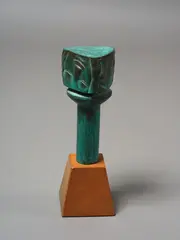 Terry Stringer, Glimpses of Three Faces, cast bronze, 1971