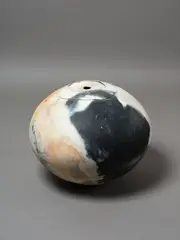 Ray Rogers, Fungoid Form Vase Escape II, raku-fired ceramic