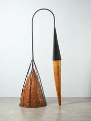 Neil Miller, 81 – A, steel and kauri (1988)