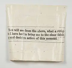 L. Budd, Untitled, xerox, acrylic paint, circa 1993
