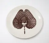 Fiona Pardington, Untitled from The Popular Recreator, ceramic plate with high fired decoration
