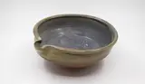 Len Castle, Pouring bowl, stoneware with jun glaze