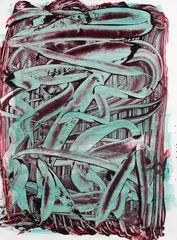 Judy Millar, Untitled, acrylic on paper