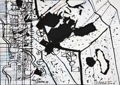 Robert Ellis, Untitled, mixed media and collage on paper