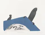 Tony Fomison, The Question, lithograph, 18/20