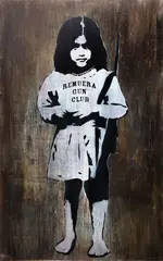 Willem Gillisz Kool, Remuera Gun Club, acrylic and screenprint on board, 5/5