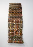 Jeffrey Thomson, Untitled, painted and woven corrugated iron