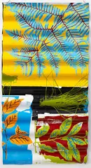 Jeffrey Thomson, Waiheke Show Home - from sculpture on the golf 2003, screen-printed corrugated iron