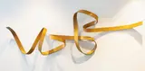 Ray Haydon, Open Helix IV, carbon fibre, timber veneer, 2016