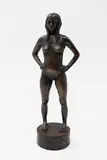 David Furness, Female figure study, cast bronze