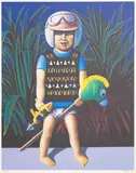 Michael Smither, Joseph Smither as Lone Ranger, screenprint, 19/80