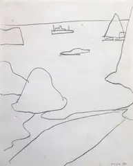 Michael Smither, Untitled, graphite on paper