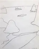 Michael Smither, Untitled, graphite on paper