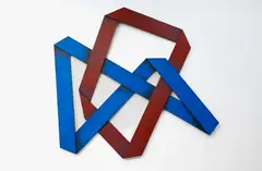 John Haines, Two by Four, acrylic on wood