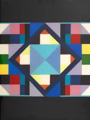 Anne Riethmaier, Inspiration, acrylic and liquid glass on board