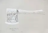 Derek Cowie, Pool, graphite and crayon on paper