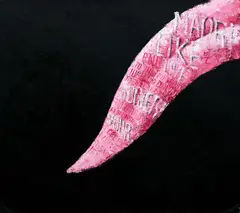 Jon Tootill, Live like a Māori, oil on canvas
