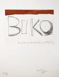 Six Artists = Six Prints by collated and packaged by Denise Copland Limited edition set of handmade prints printed, intaglio and relief prints by Barry Cleavin, Bing Dawe, Ralph Hotere, Trevor Moffitt, Philip Trusttum and Marilynn Webb , sold May 2025