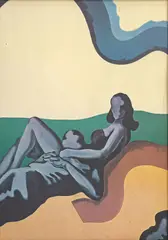 Ross Ritchie, Lyall Bay, poster print