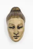 Achatit, Mid century wall mask, molded resin