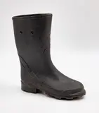 Peter Lange, Gumboot, moulded and glazed terracotta