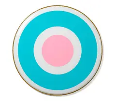 Julian Dashper, Untitled, vinyl on drumhead (1996)