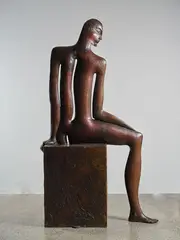 Paul Dibble, Giant Male Figure After Goya, cast bronze, foundry proof from an edition of 3, plus an AP