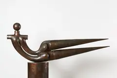 Paul Dibble, Rising Figure Study 2, cast bronze, edition of 2 plus 1 A/P (1999)