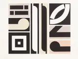 Gordon Walters, Untitled No. 2, acrylic on paper