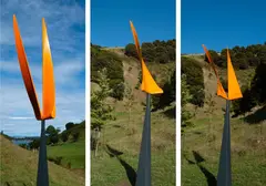 Phil Price, Angel, carbon fibre, precision bearings, stainless steel (2004)