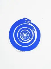 Richard Killeen, Ouboros, acrylic on powdercoated aluminium