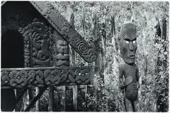 Whakarewarewa by Peter Peryer, gelatin silver print, sold Mar 2025