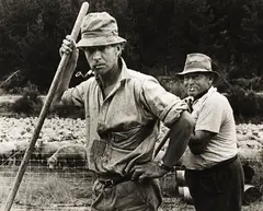 Marti Friedlander, Farmers, South Island, vintage gelatin silver print (1970)