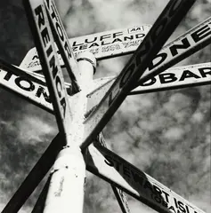 Peter Peryer, Bluff, gelatin silver print