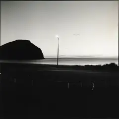 Bill Culbert, East Coast, North Island, gelatin silver print (1992)