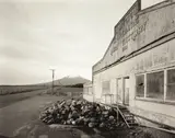 Laurence Aberhart, Taranaki from Awatuna, 27 September 2008, gold and selenium toned gelatin silver print
