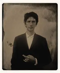 Ben Cauchi, Accidental Self Portrait, tintype