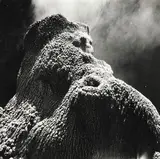 Theodorus Johannes Schoon, Study of a Thermal Stalactite, gelatin silver print printed from artist’s negative by John B. Turner