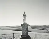 Laurence Aberhart, Dunrobin - Edievale, Otago, 25 June, 2012, 2012, gold and selenium toned gelatin silver print