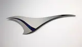 Murray Swan, Fluid Flight, stainless steel and titanium